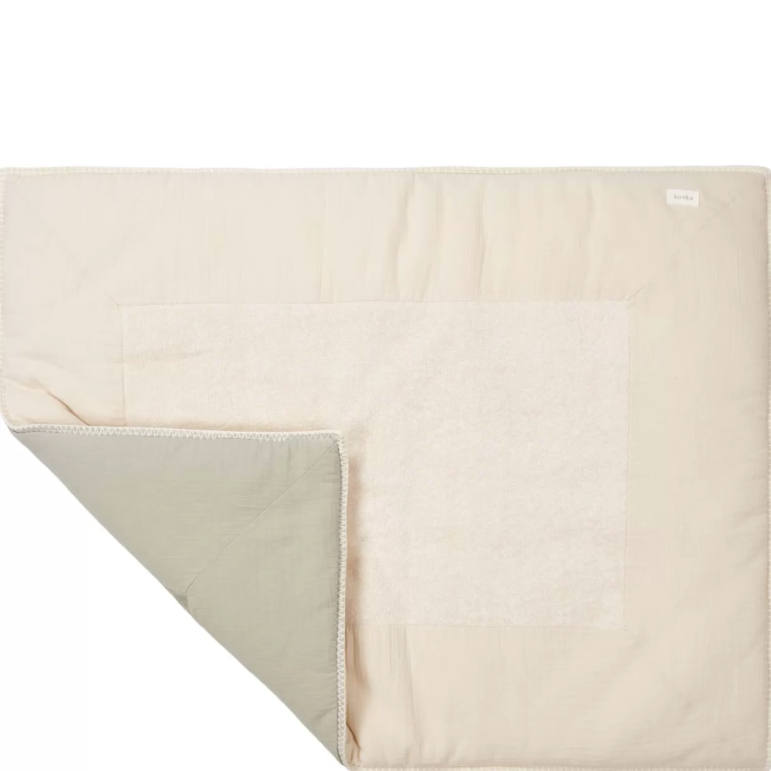 Koeka Boxkleed Faro Warm White/Sage Cheap