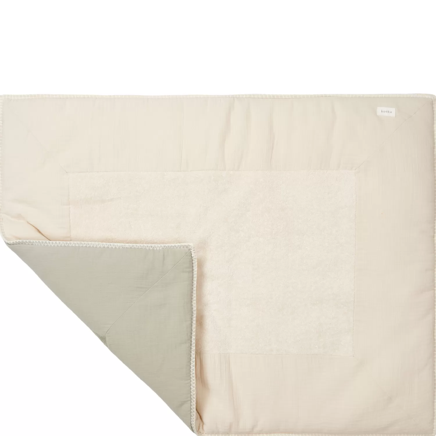 Koeka Boxkleed Faro Warm White/Sage Clearance