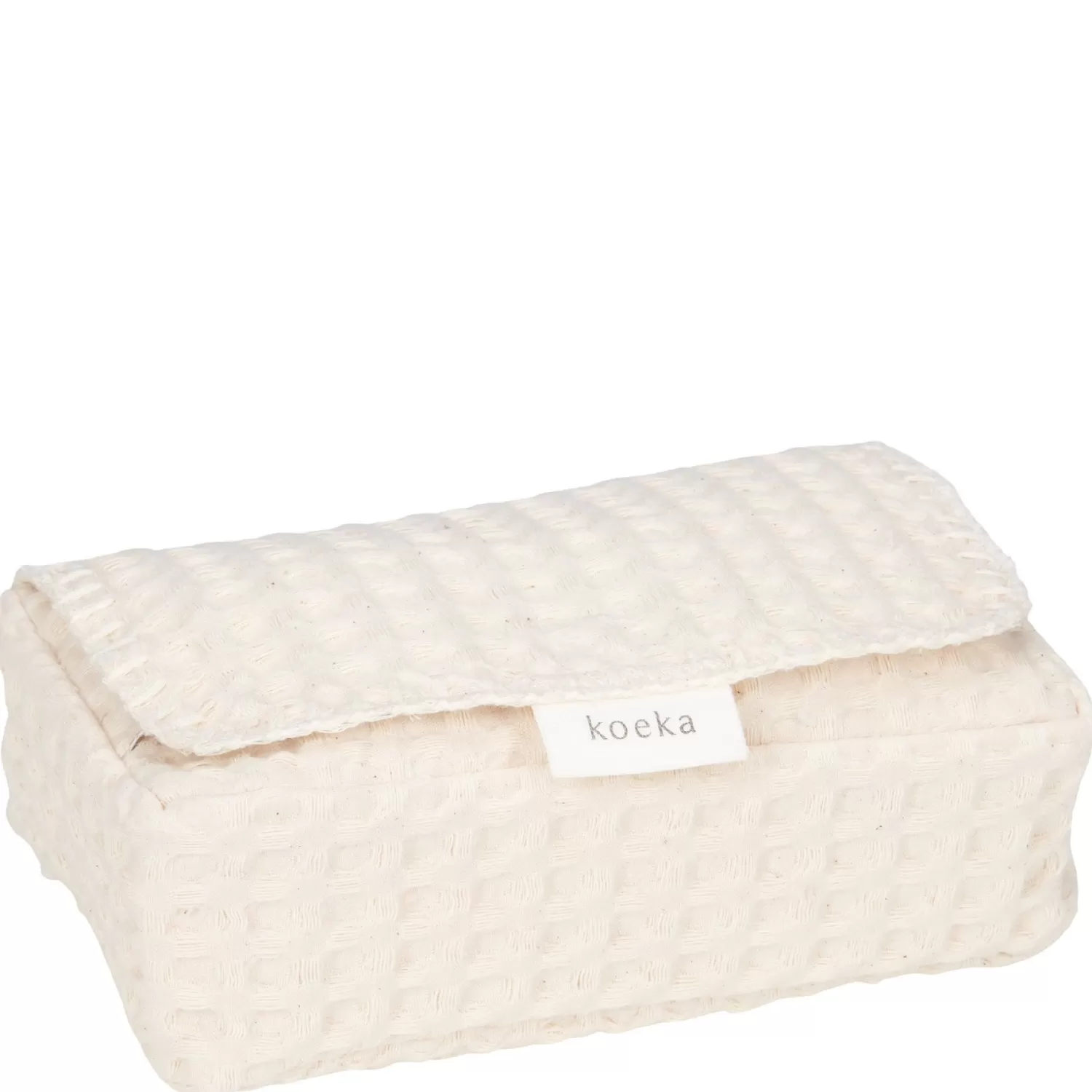 Koeka Hoes Voor Babydoekjes Wafel Antwerp Natural Discount