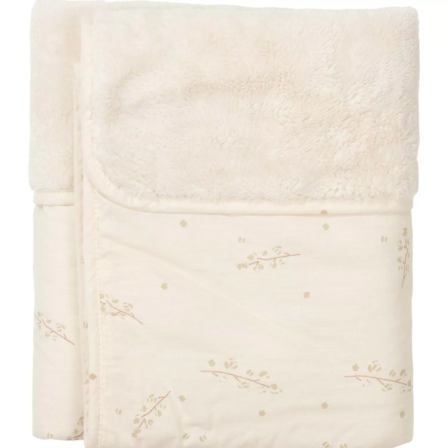 Koeka Ledikantdeken Teddy Reversible Coast Warm White Online