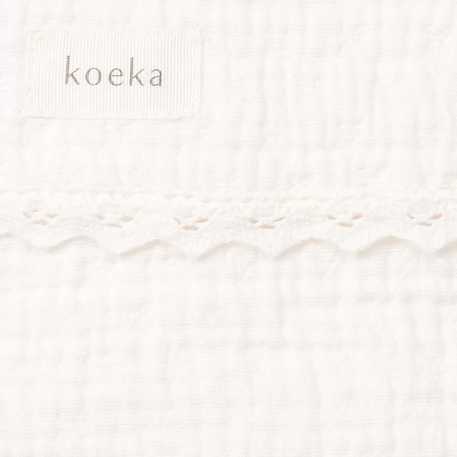 Koeka Omslagdoek Lace Elba Milky Shop