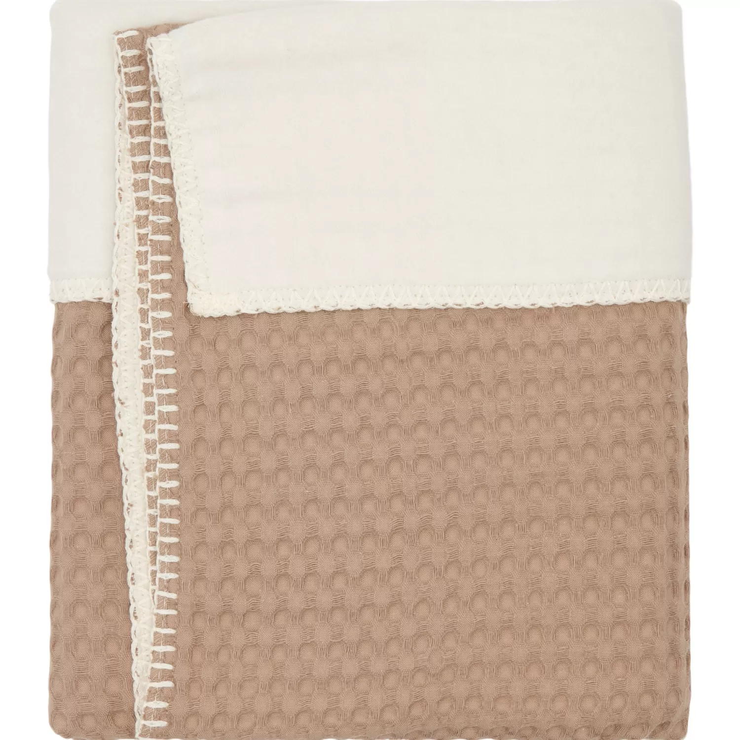 Koeka Wiegdeken Cotton Fleece Wafel Amsterdam Caffe Sale